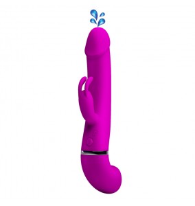 PRETTY LOVE - Spray Water Vibrator Wand Masturbator (Chargeable - Purple)